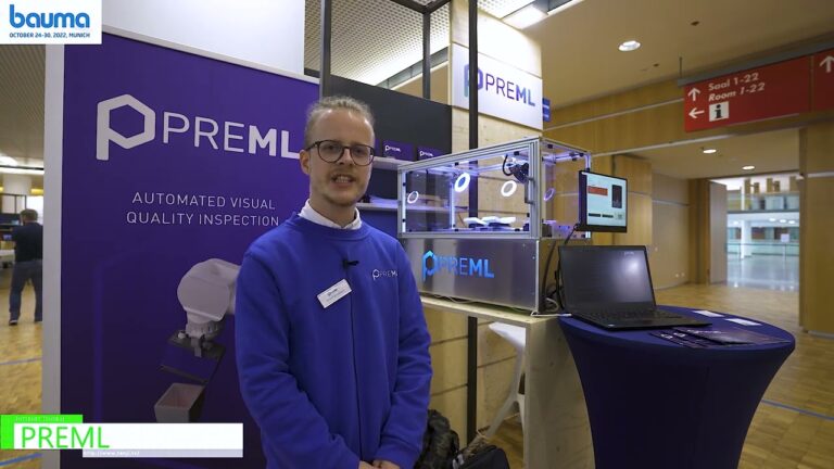 [바우마 2022] PREML - Automatic visual quality inspection