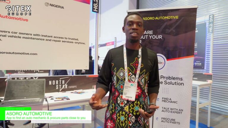 [GITEX 유럽 2025] ASORO AUTOMOTIVE - App to find an auto mechanic & procure parts close to you